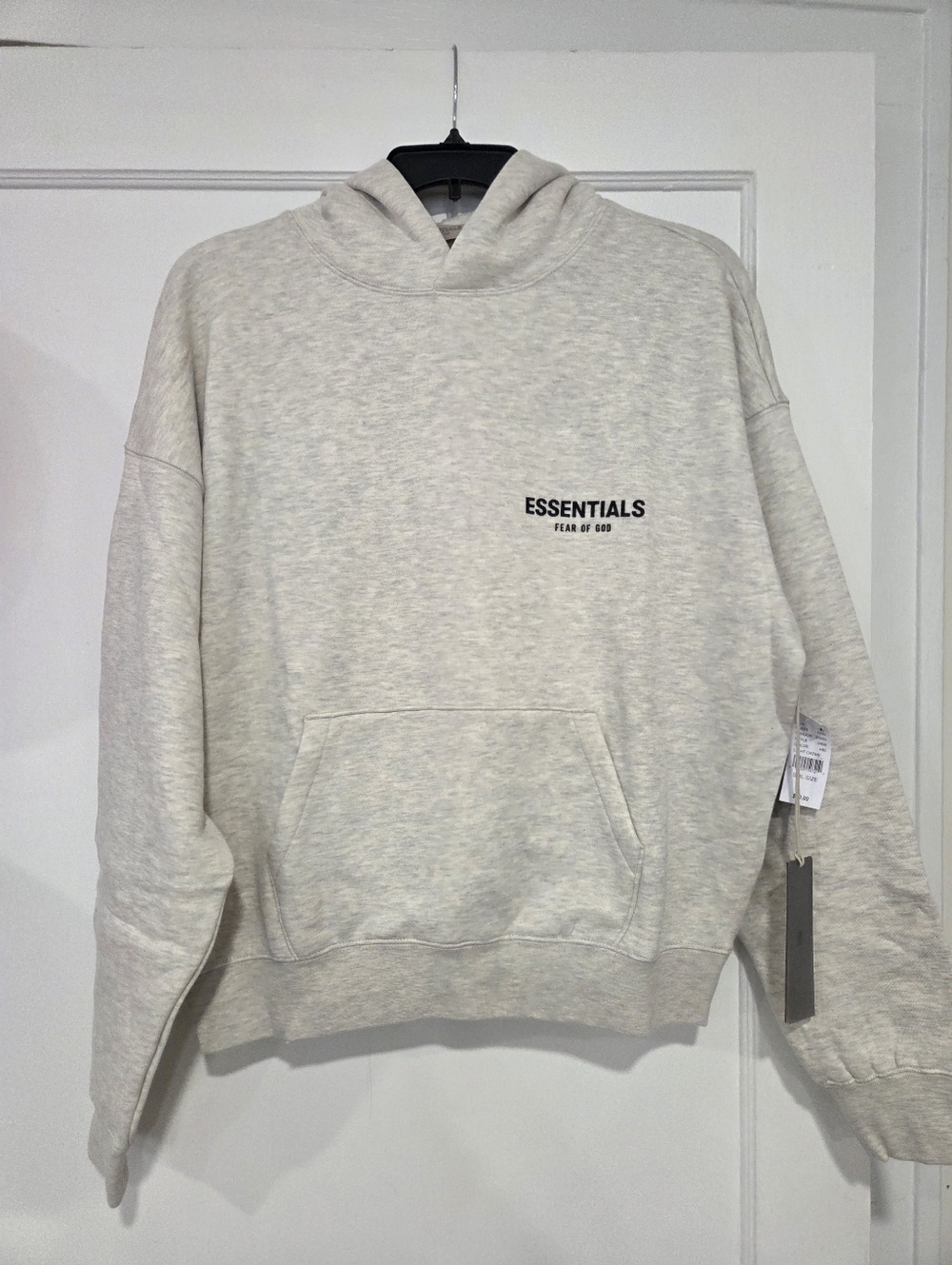 Fear of God ESSENTIALS Hoodie - Light Oatmeal Color
